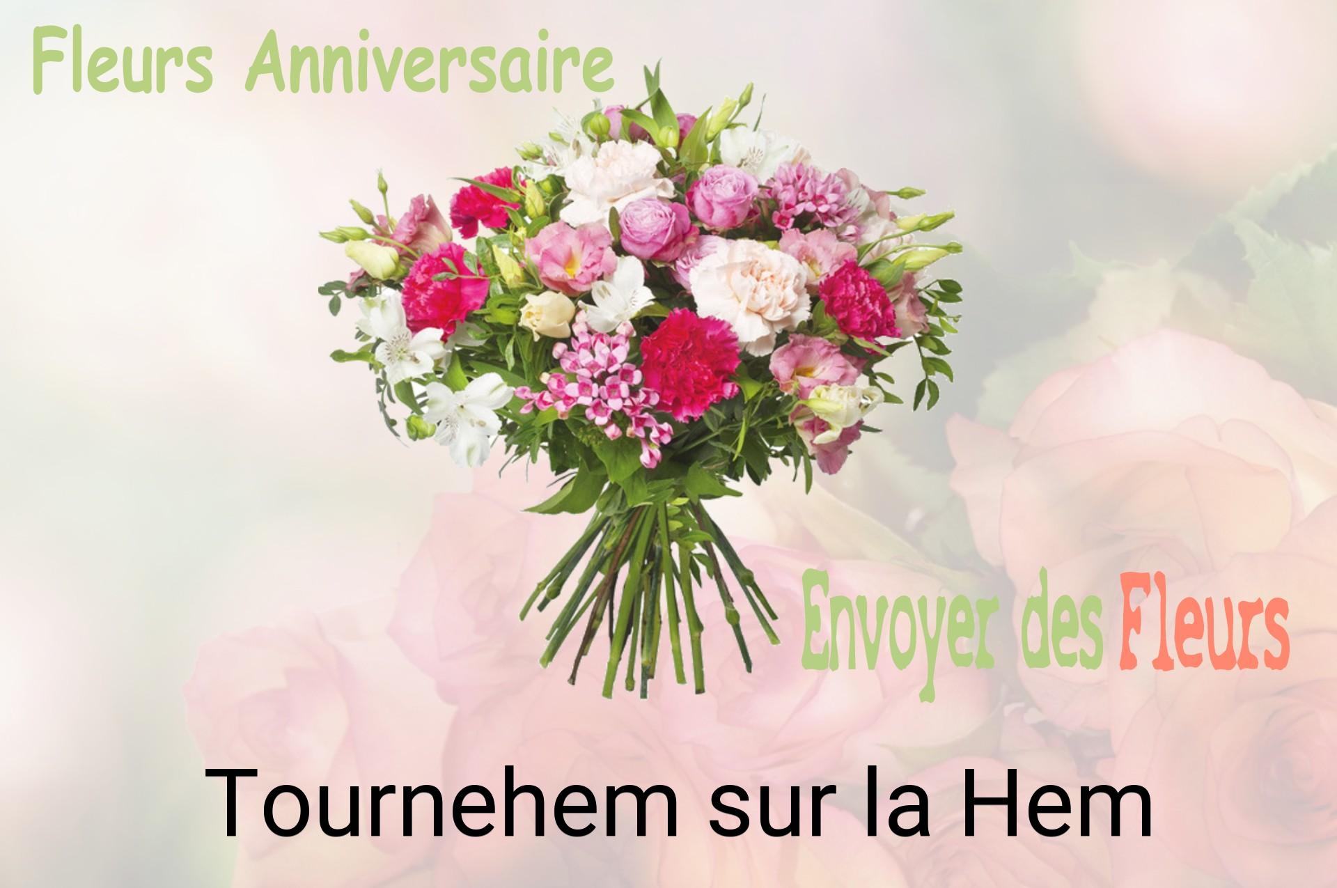 Bouquet de fleurs d’anniversaire livré à Tournehem-sur-la-Hem